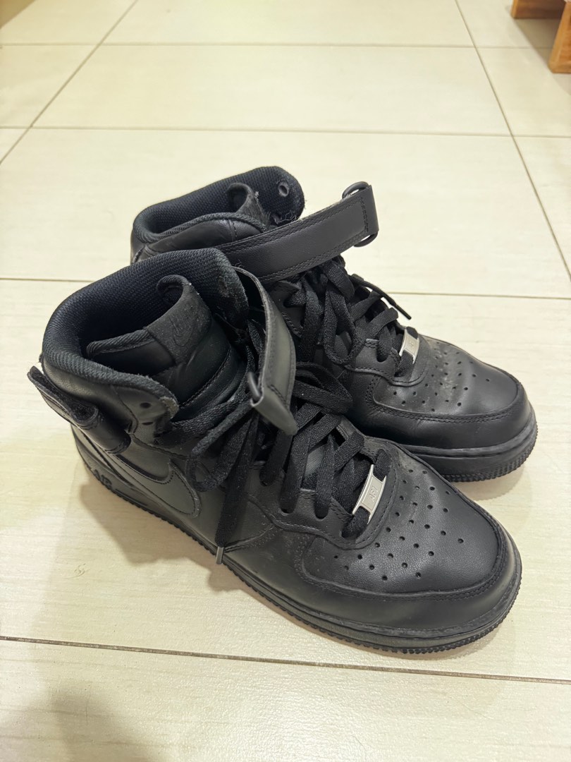 Nike air force 1 black high store