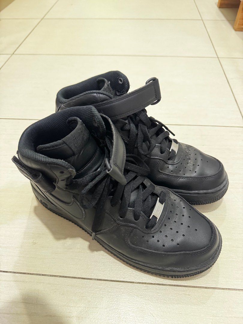 Air force 1 07 mid black new arrivals