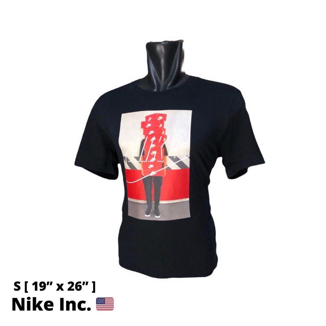 Nike stacked box t shirt online