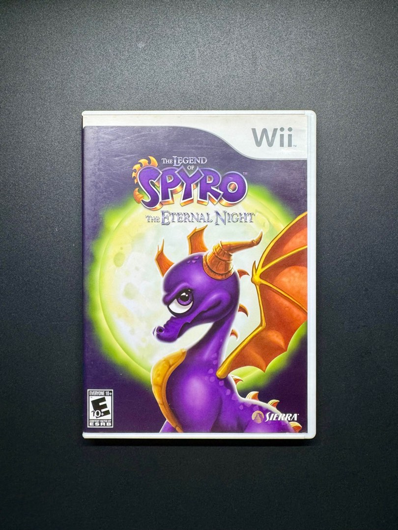 Nintendo Wii | The Legend of SPYRO The Eternal Night | Games 🎮👾 |, Video  Gaming, Video Games, Nintendo on Carousell