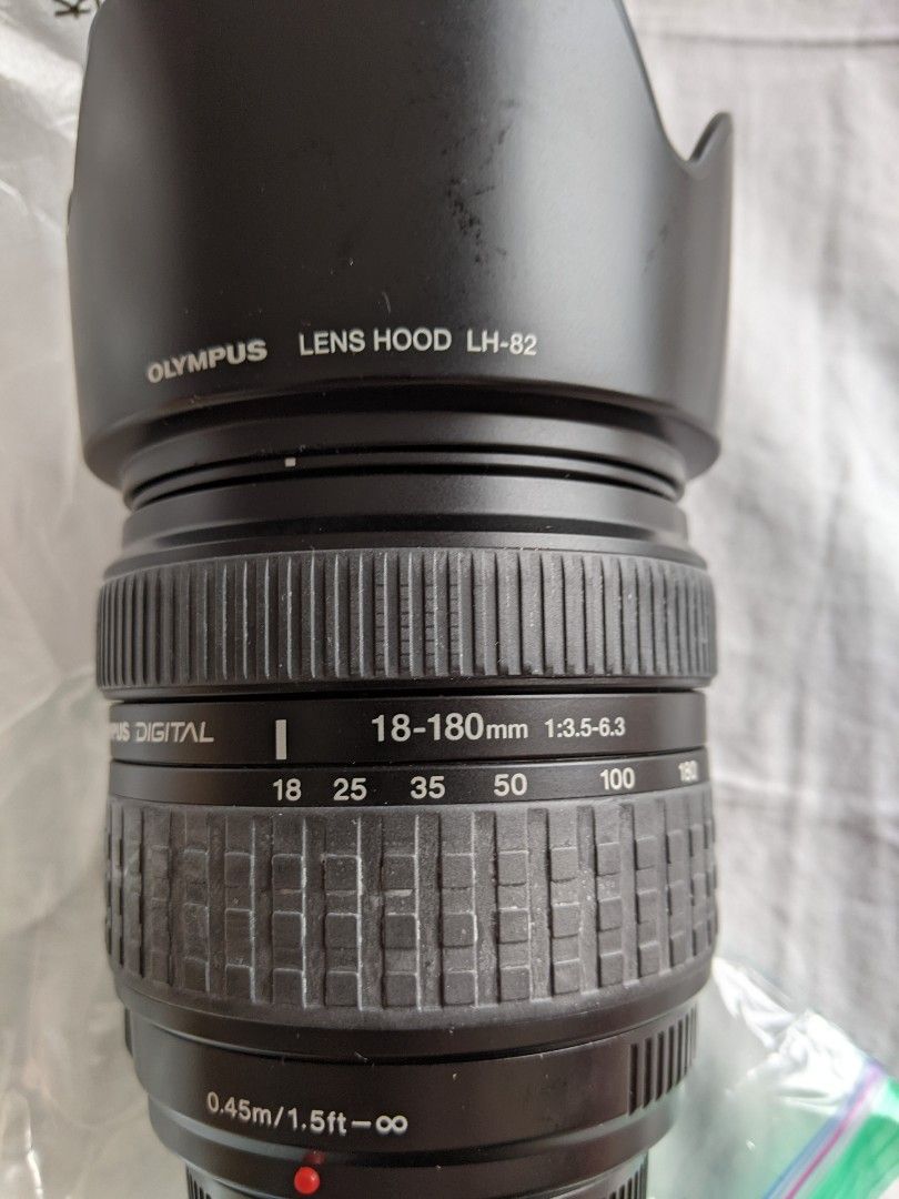 OLYMPUS ZUIKO DIGITAL ED 18-180mm F3.5-6.3 for Four Thirds Lens