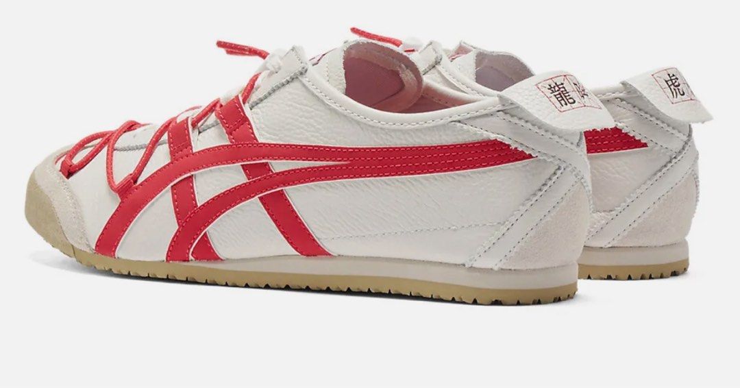 Onitsuka Tiger Mexico 66 Limited Edition Year of Dragon Series (Category: Sneakers) located in Singapore. Submitted by lips_sticks (Listing ID 1285869051, Image 2). Description: Bought it on the release date itself in Japan 26 Jan 24. Limited Edition Year of Dragon Series Size : US Women 6.5, Eur 37.5, UK 4, 23.5CM Brand new come with box and paper bag Onitsuka. .