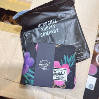 Original Herschel Floral Bi Fold Wallet
