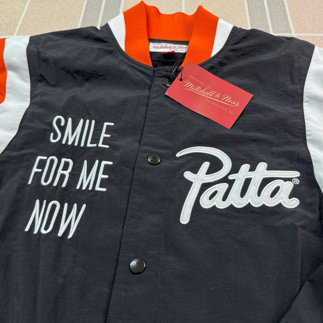 Patta x Mitchell Ness Bomber Jacket Size S Carousell