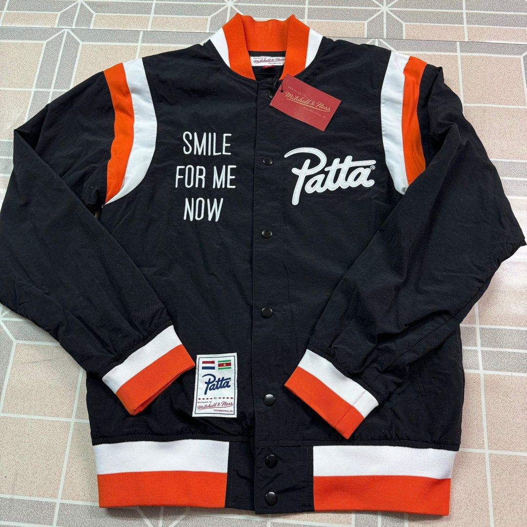 Patta x Mitchell Ness Bomber Jacket Size S Carousell