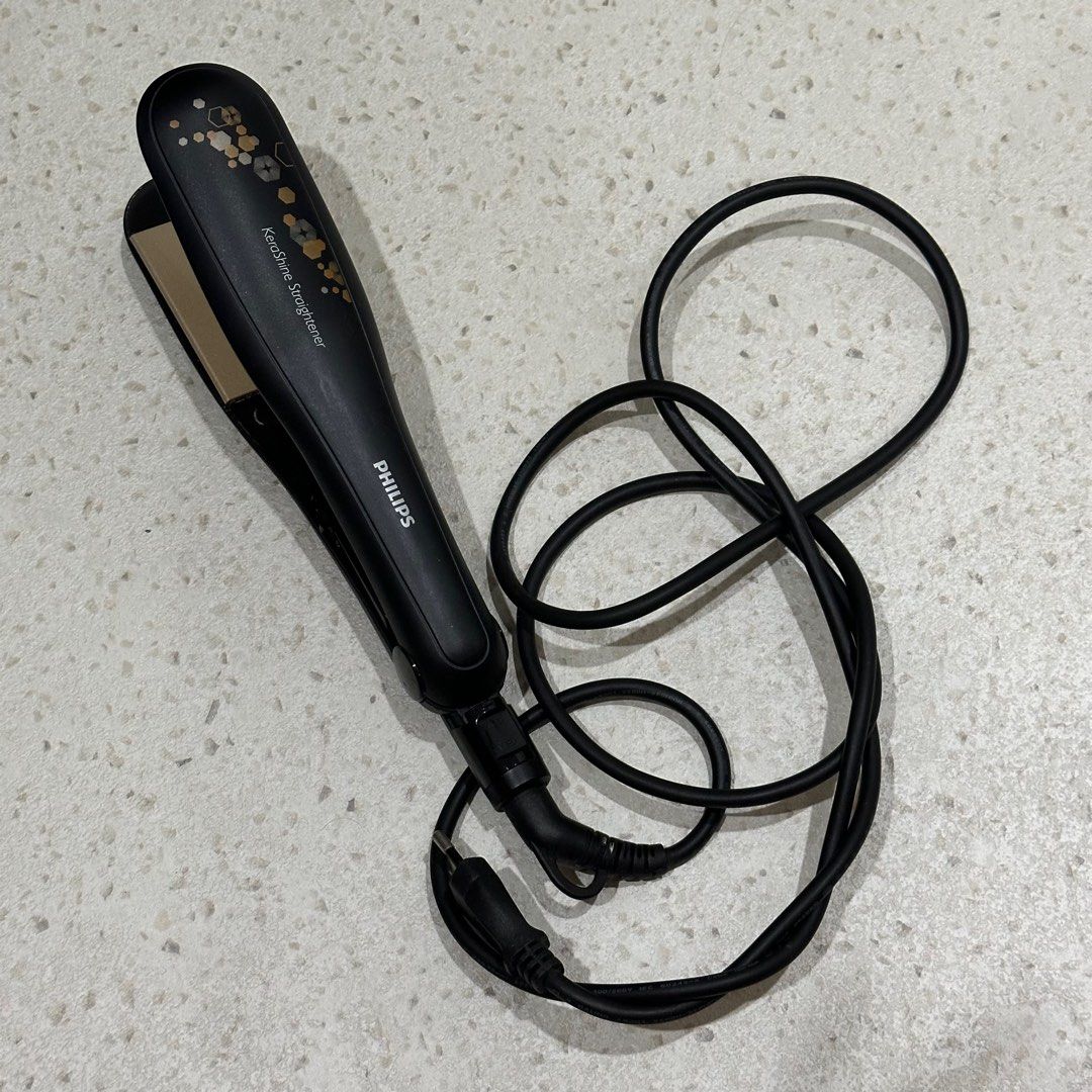 Philips kerashine hair straightener catokan Kesehatan Kecantikan Perawatan Rambut di Carousell