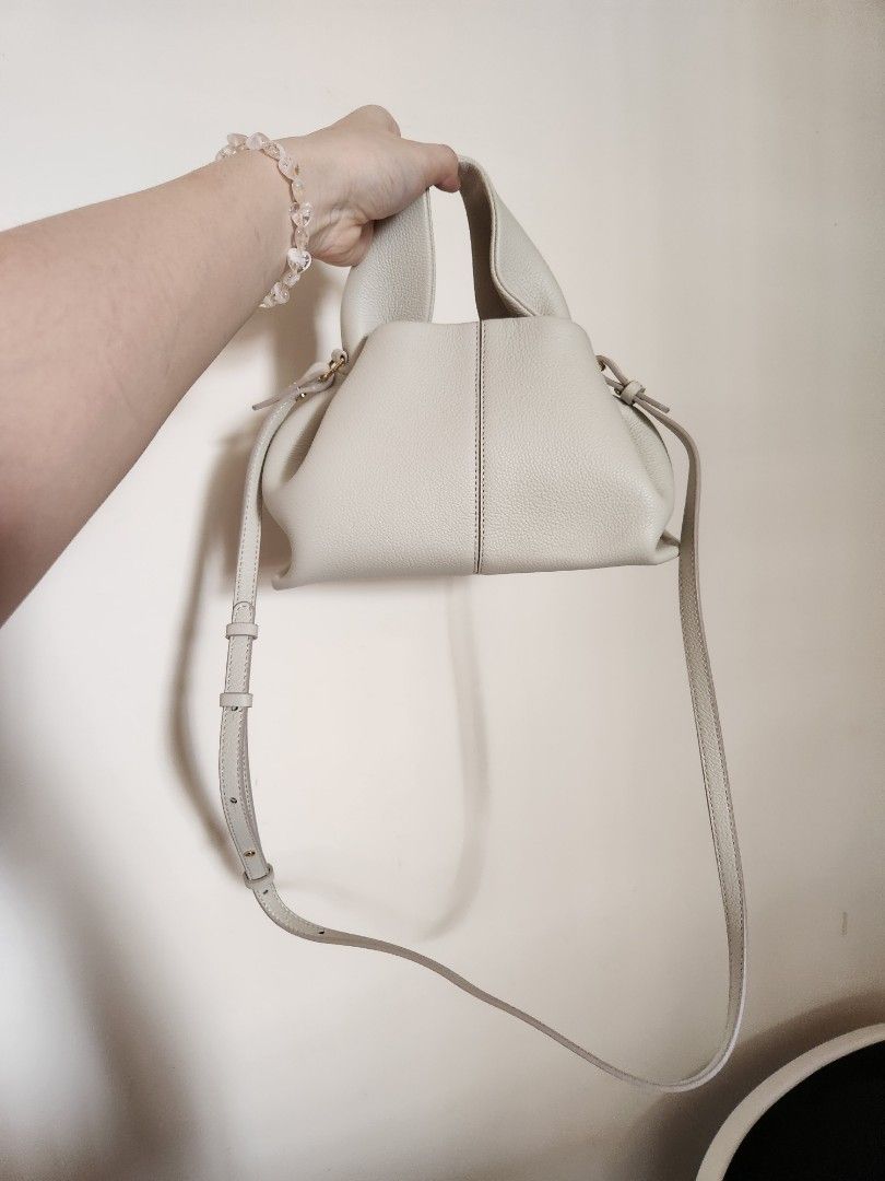 Polene Numero Neuf Mini (Chalk White), Luxury, Bags
