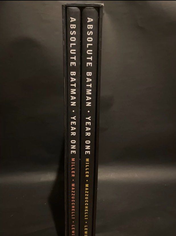 PRE-LOVED Absolute Batman: Year One - Comic Boxed Set (Hardcover) (Category: Comics & Manga) located in Pasig City. Submitted by mdlnandcodeclutter (Listing ID 1285905983, Image 3). Description: PRE-LOVED Absolute Batman Year One Comic Boxed Set - By Frank Miller, David Mazzucchelli, and Richmond Lewis - Hardcover - Good condition: minimal dents on the box corners, only read once, comic books themselves almost like new, all pages intact - RFS: De