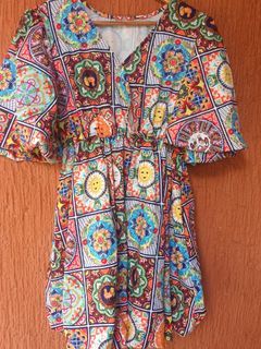Printed Boho Summer Ethnic Dress