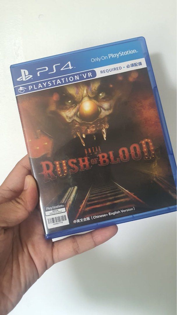 Until dawn rush hotsell of blood ps4