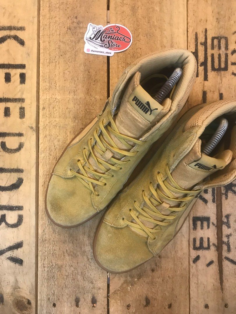 Puma 1948 Mid Brown 8uk Men s Fashion Footwear Sneakers on