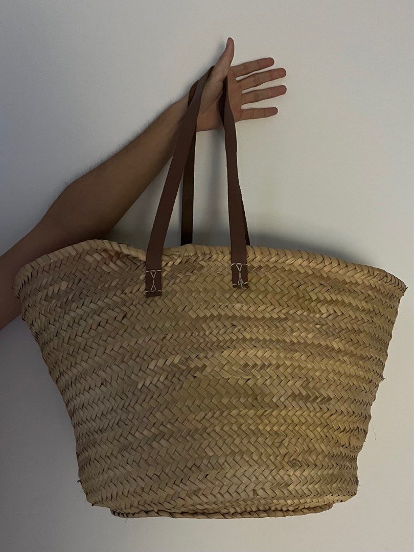 Straw weave bag shop
