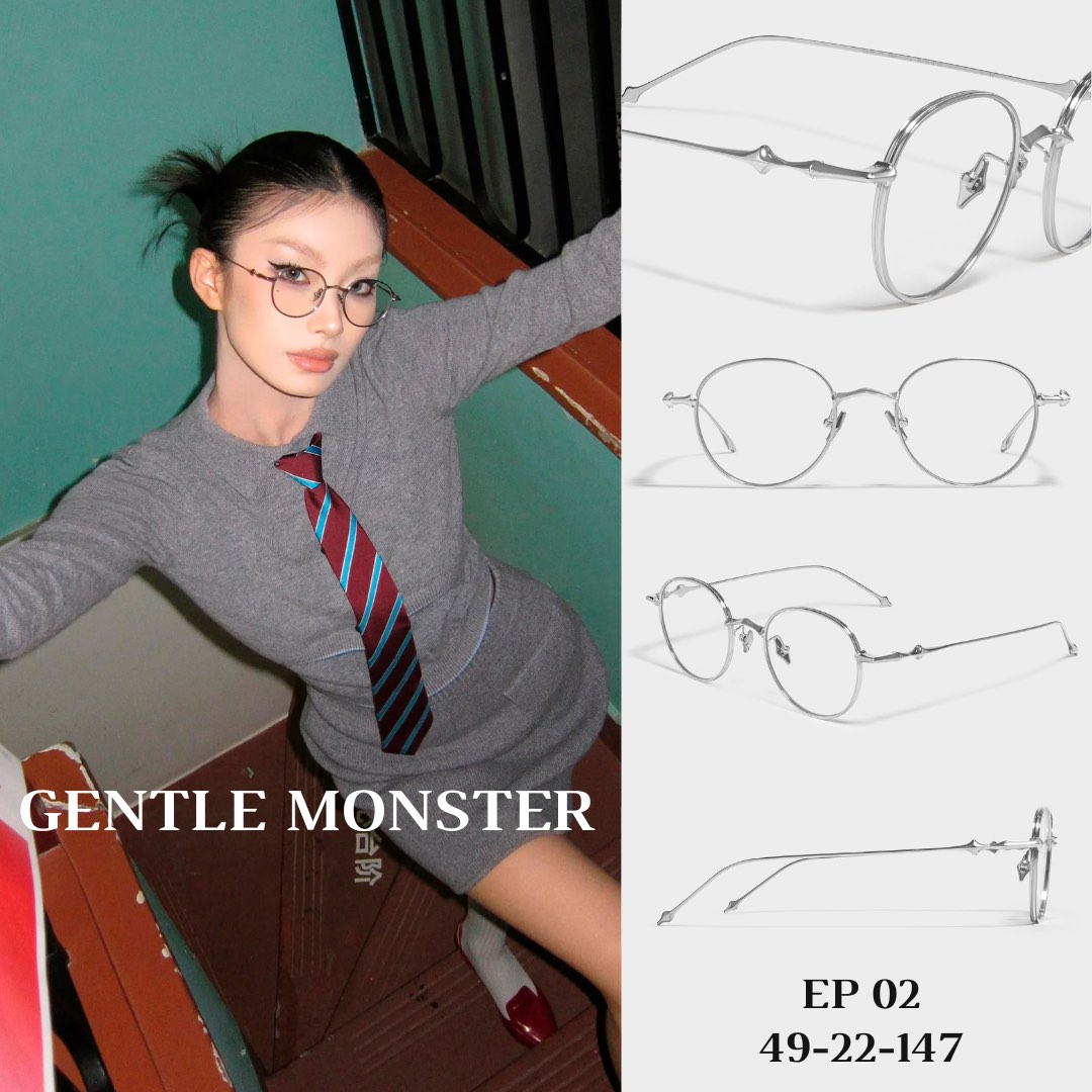 Ready Stock) EP 02 | Gentle Monster 2024 Glasses | 49-22-147 ...