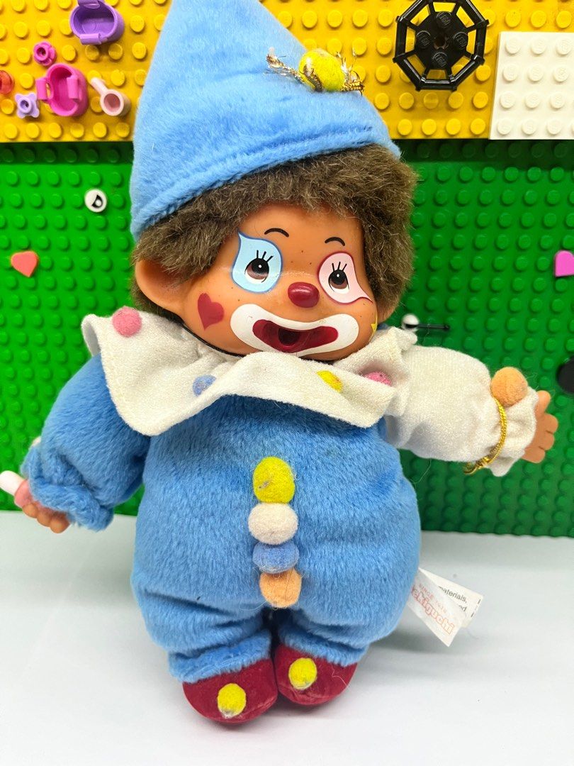 Sekiguchi monchichi Clown Hobbies Toys Toys Games on Carousell
