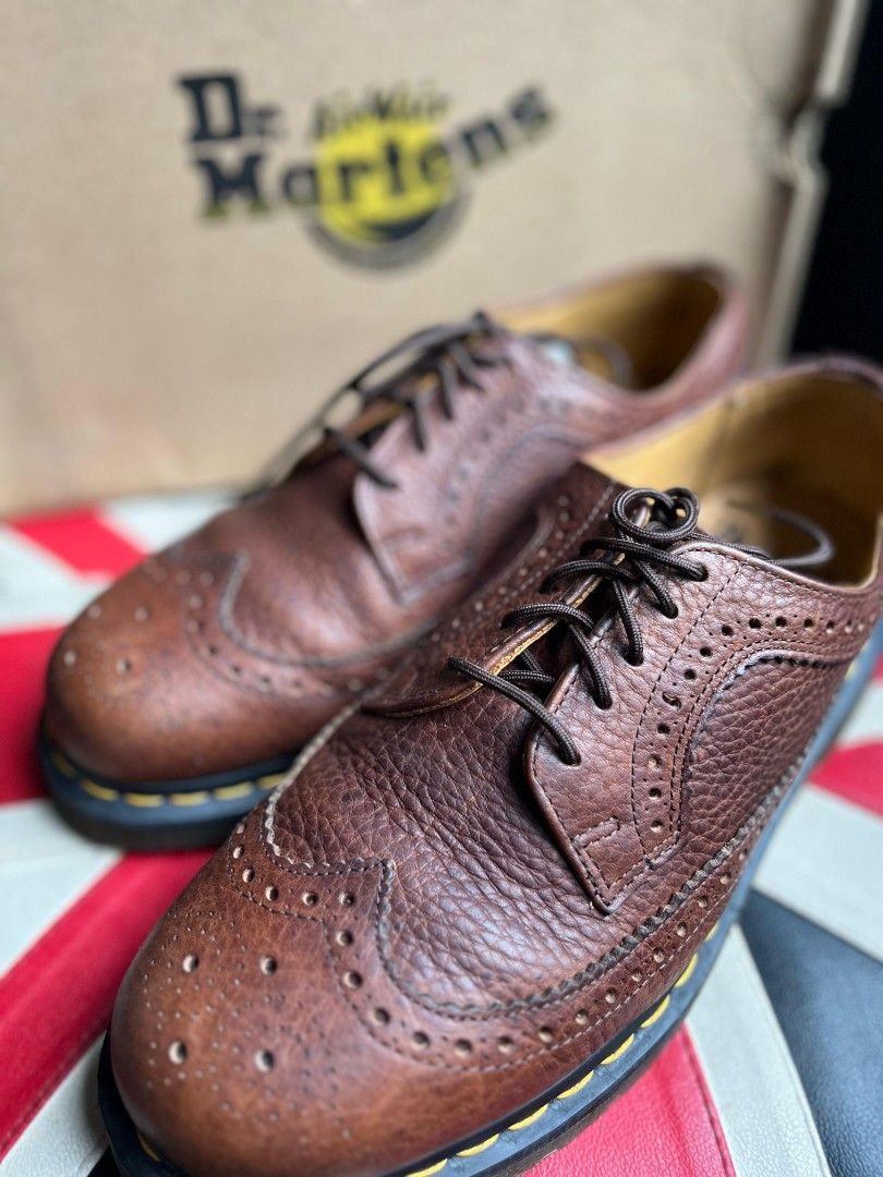 Sepatu Dr. Martens 3989 Brogues Wingtip Brown