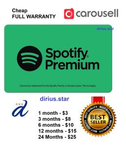 Spotify Gift Card-$10 USD –