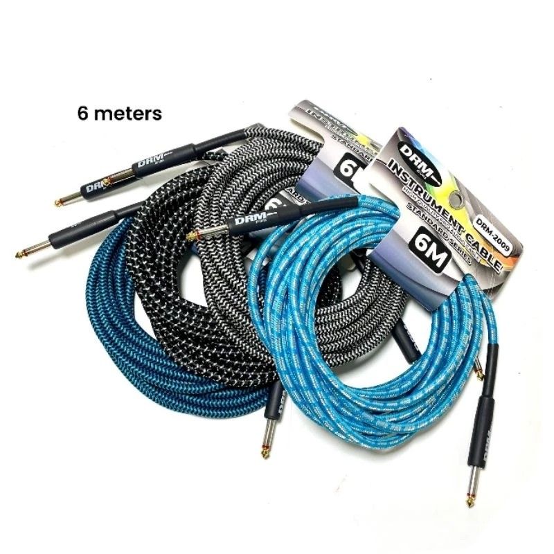 Standard Guitar Cable 3m / 6m (Category: Musical Instruments) located in Manila. Submitted by ariesmediamusicsports (Listing ID 1285908035, Image 2). Description: Standard Guitar Cable Length: 3m - 400 6m - 500.