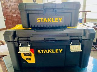 Stanley Tool Box with Metal Latch 19" with Bonus Tool Box 12.5"