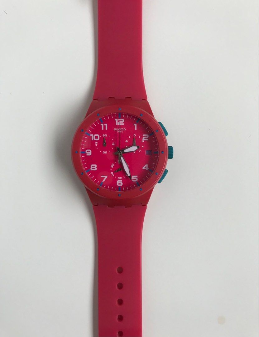SWATCH WATCH Pink Colour