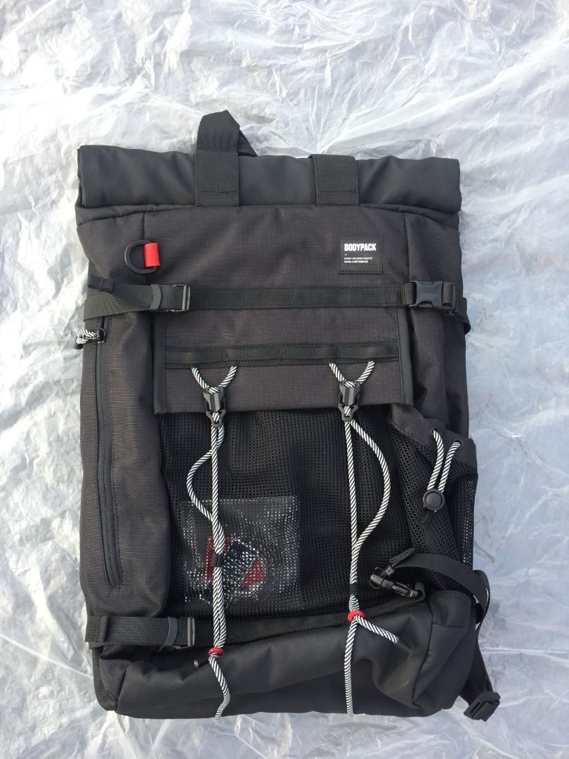 Tas Bodypack Hillside Ripetype Rucksack - Black, Barang Yang Dicari di