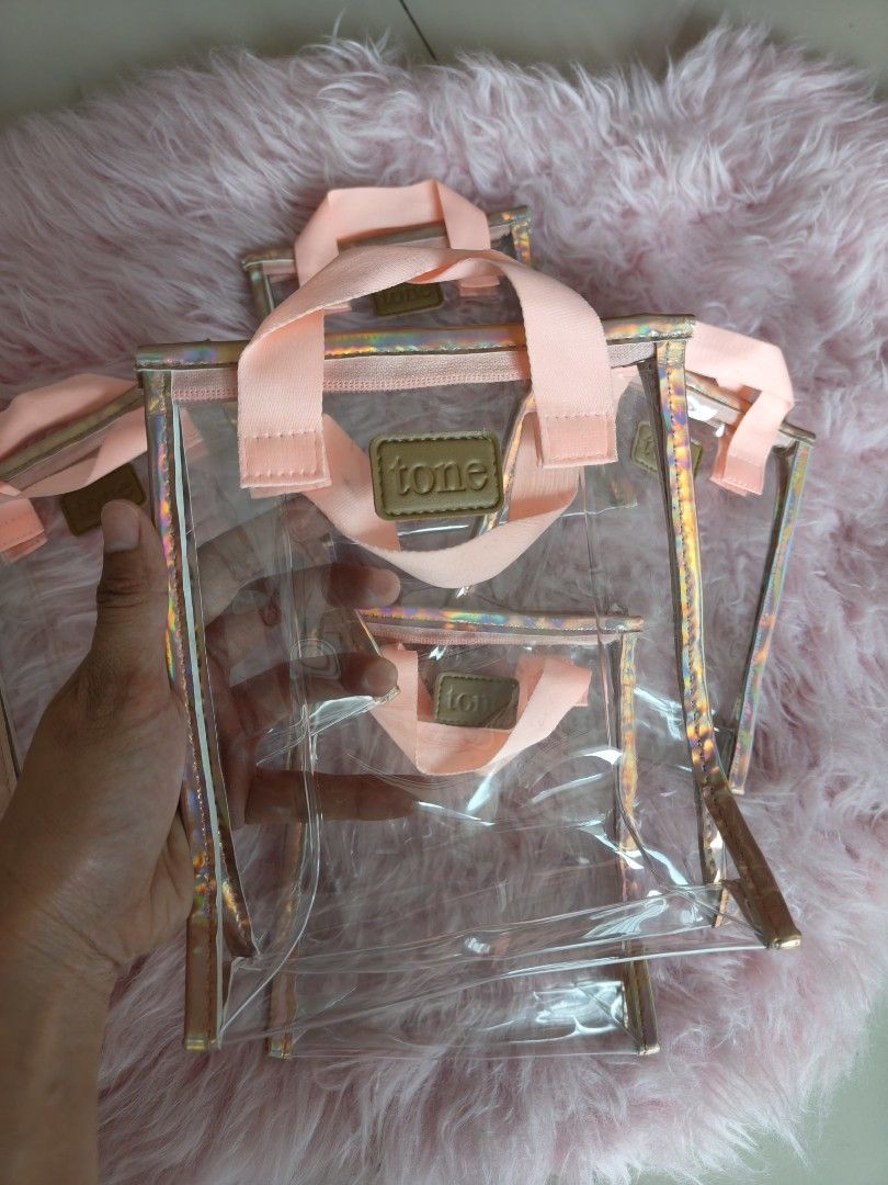 Pouch transparan shop