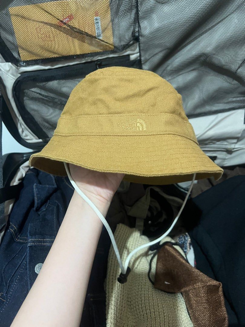 North face bucket hat with string clearance