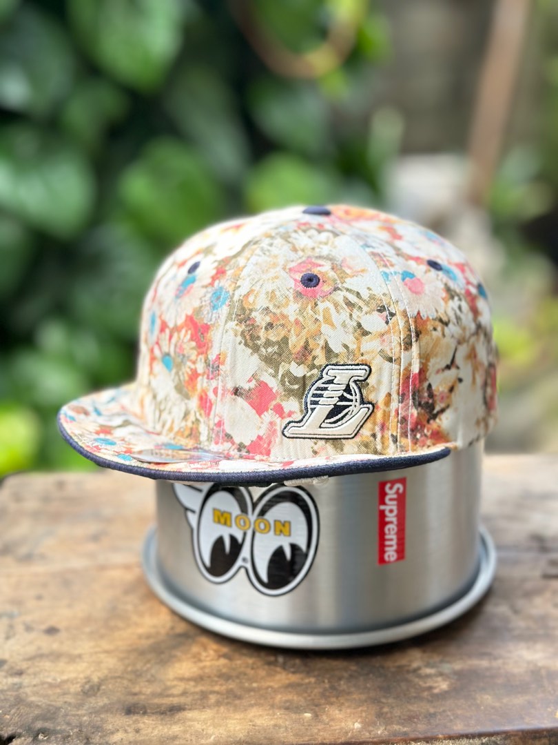 Topi NBA Lakers Visor Pendek Fesyen Pria Aksesoris Topi di
