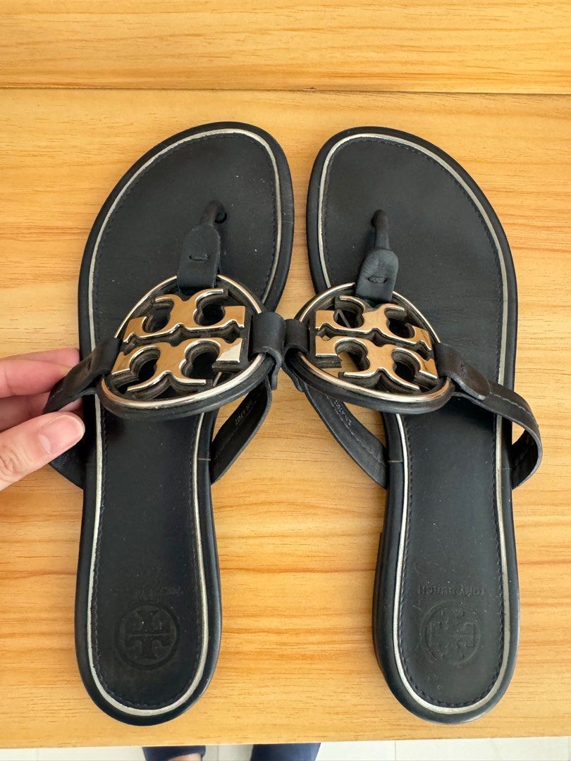 Tory burch discount metal miller sandals