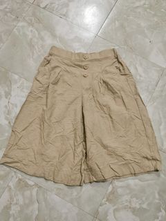 Uniqlo Kids Size 120 Beige Linen Blend Pants