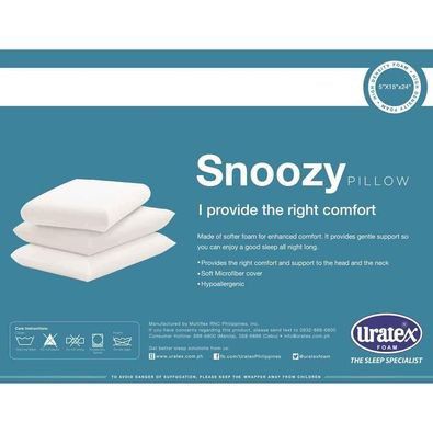 Uratex snoozy pillow top