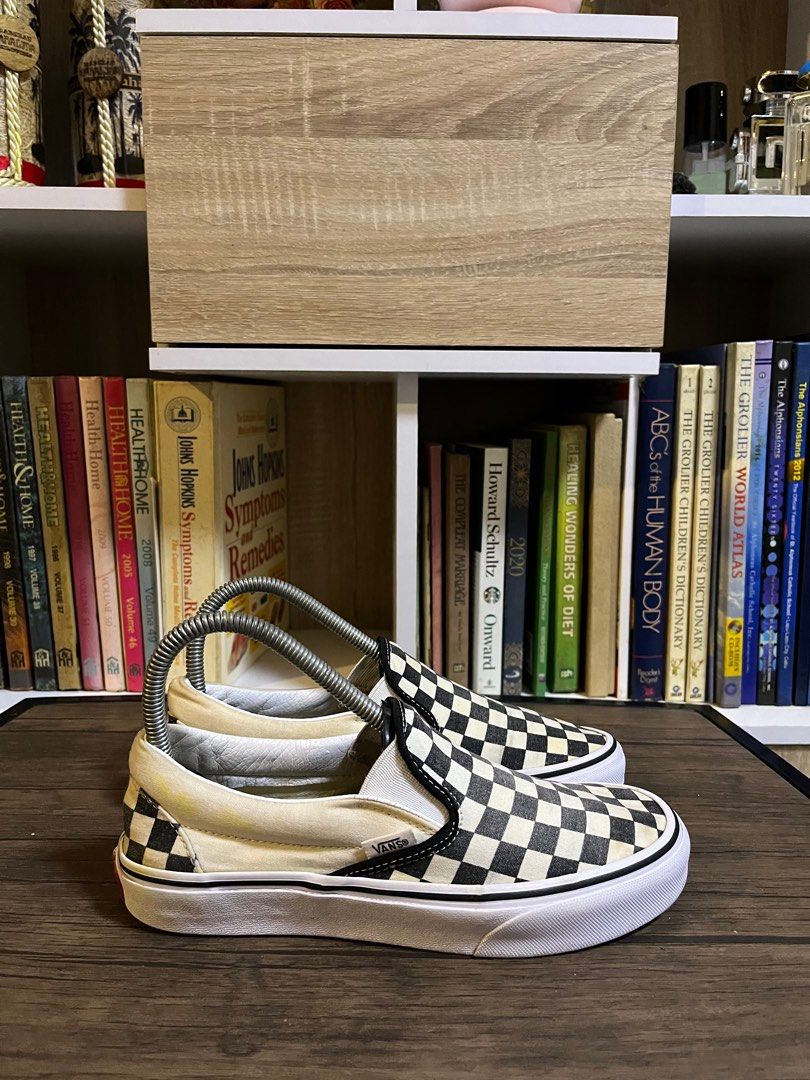 Vans top check board