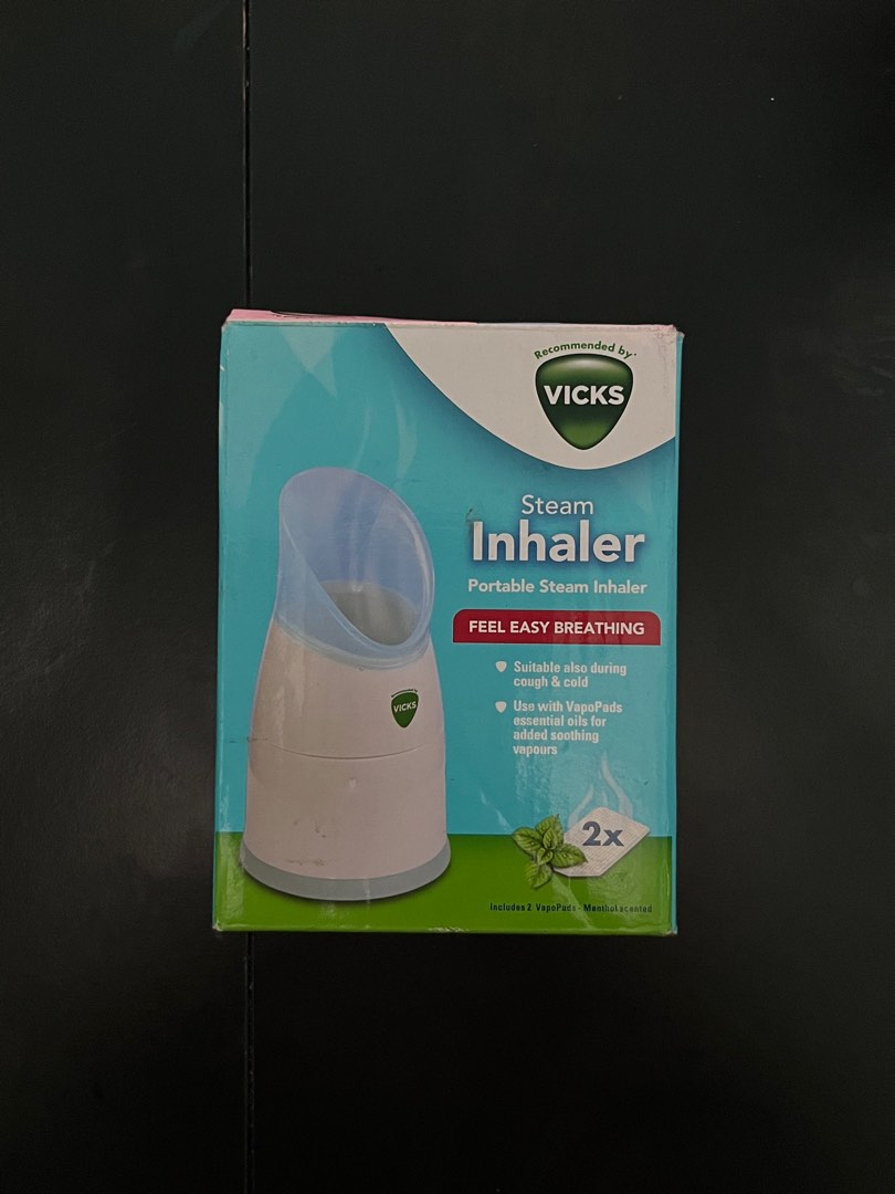 VICKS PORTABLE STEAM INHALER, Health & Nutrition, Medical Supplies