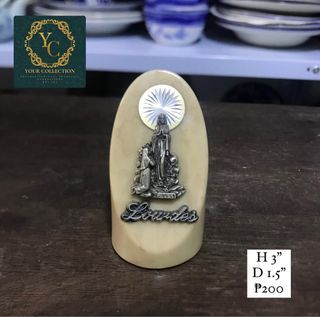 Vintage souvenir of Our Lady Of Lourdes