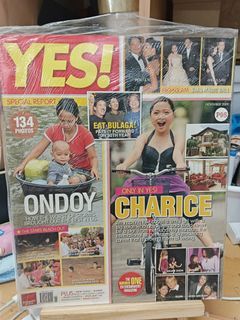 Vintage YES! Magazine - NOV 2009 - Charice, ONDOY Typhoon,  Piolo Pascual & KC Concepcion , Anne Curtis Sam Milby, Kim Chiu, Gerald Anderson etc