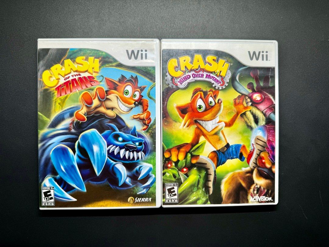 Wii U Game Crash Crash Bandicoot Wii U Game Nintendo Wii Crash