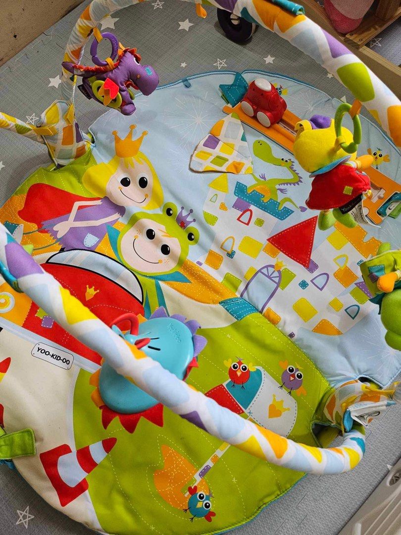 Yookidoo spieldecke top gymotion activity playland