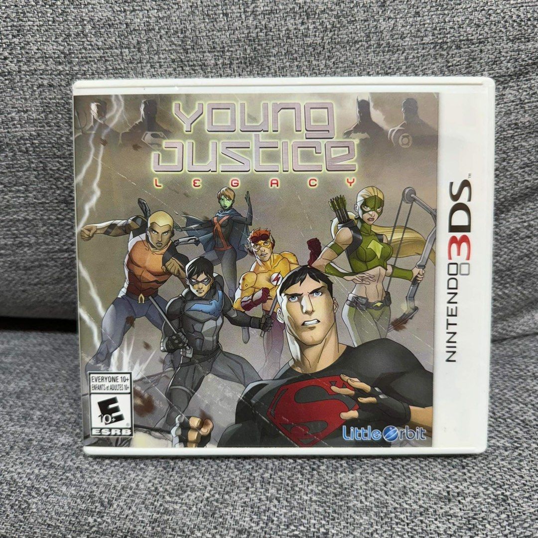 Young Justice Legacy 3ds game, Video Gaming, Video Games, Nintendo on  Carousell