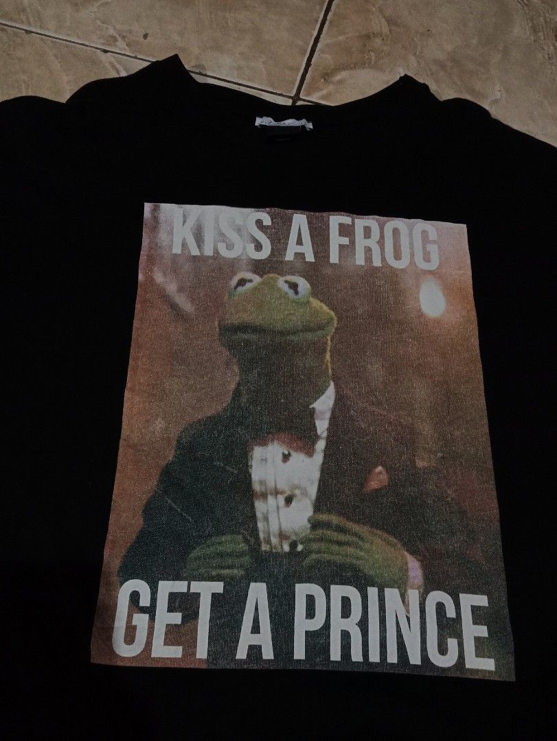 Kermit t shirt zara clearance