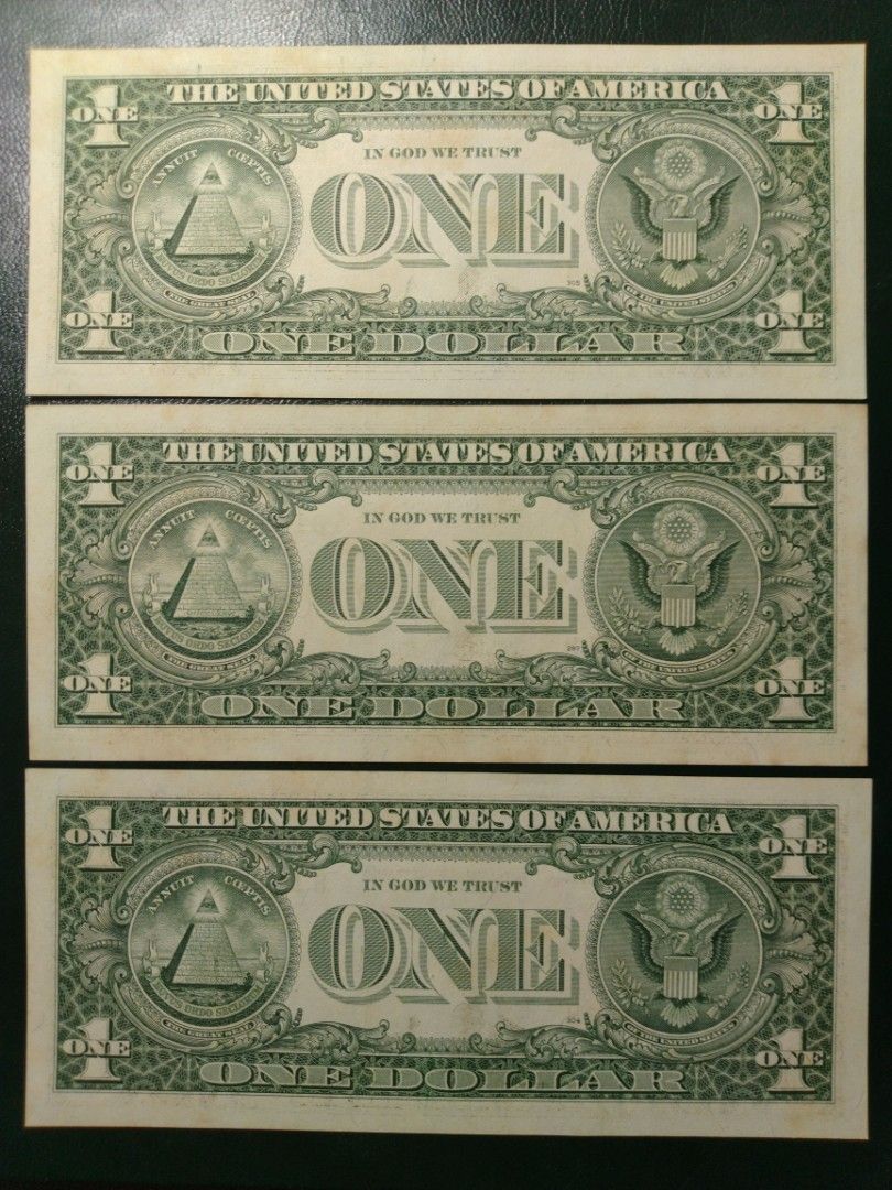 一元美鈔| 1995 2006 2009 早期美國一元鈔美金美鈔舊鈔紙鈔鈔票真鈔紙幣1元United States one-dollar bill  Hamilton | 高雄可自取, 書籍、休閒與玩具, 收藏、紀念品, 錢幣、紙鈔在旋轉拍賣