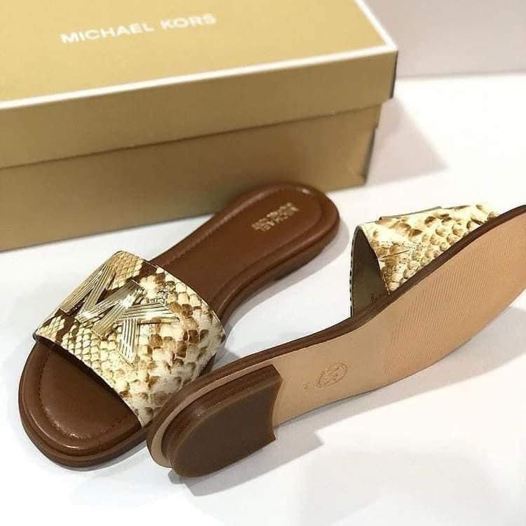 Michael kors discount deanna leather sandal