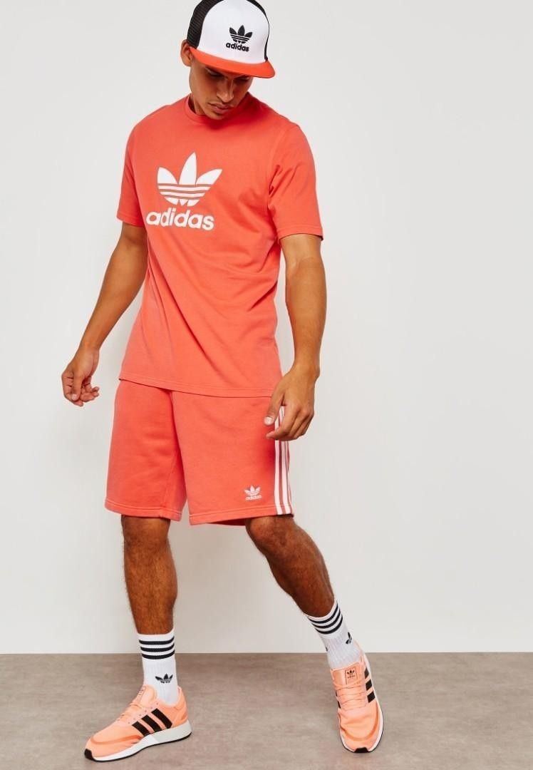 Red jersey outlet shorts