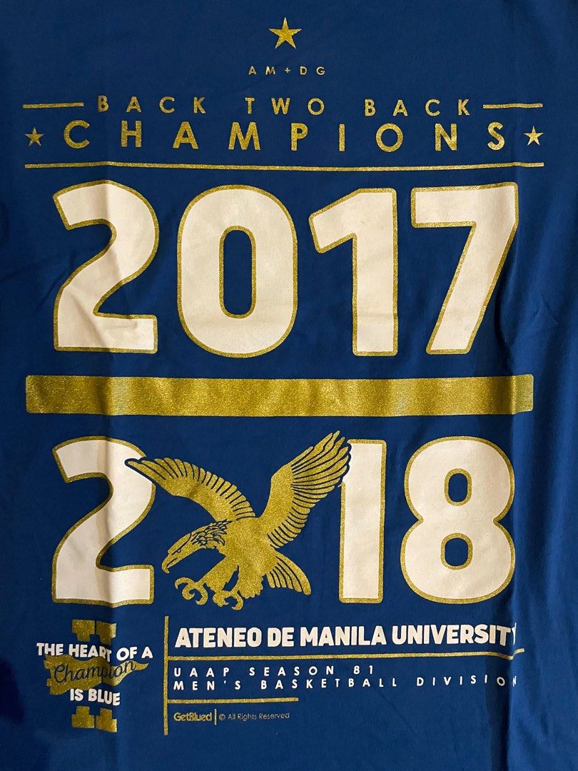 Ateneo championship shirt 2018 discount