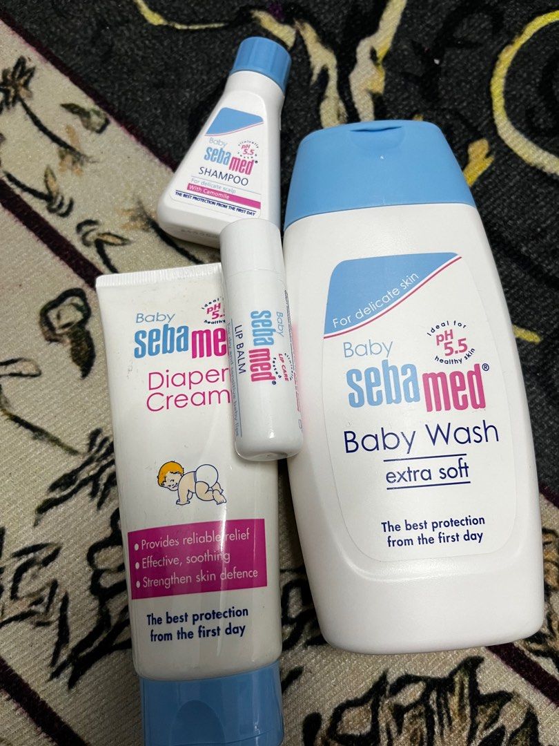 Baby sebamed set Babies Kids Bathing Changing Baby
