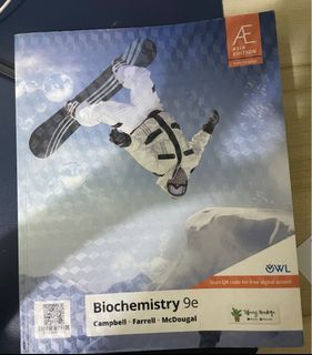Biochemistry by Campbell 9th edition