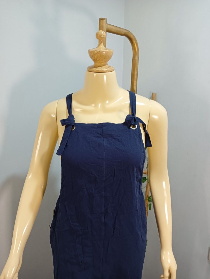 1pc Flap Pocket Overalls