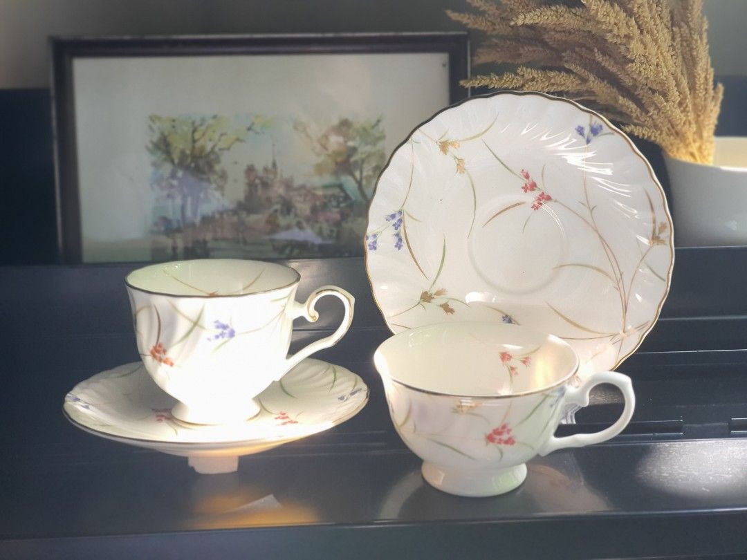 BRANDED TEA SET Bundle for 2, Furniture & Home Living, Kitchenware ...