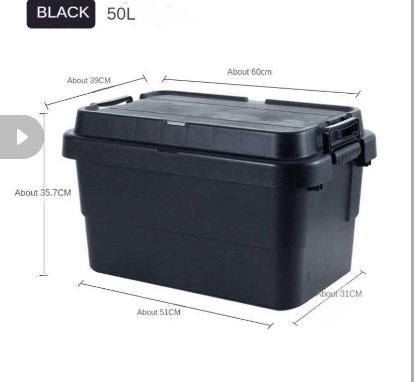 Camping Storage Box 50L (New), Furniture & Home Living, Outdoor