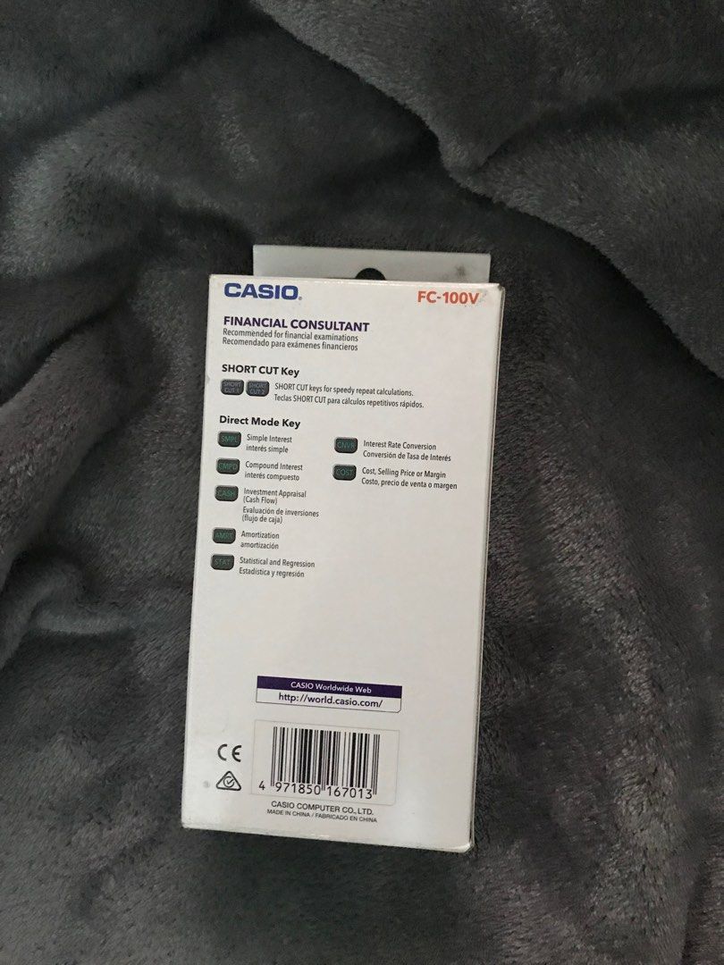 Casio fc 100v 2025 precio