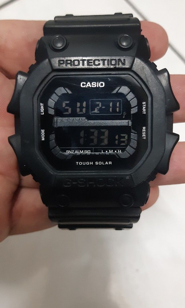 JAPAN Casio G Shock GX56BB ALL BLACK Men s Fashion Watches Accessories Watches on Carousell