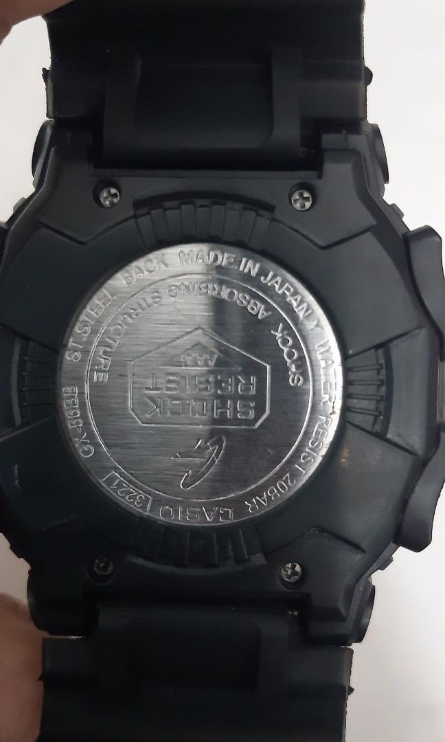 JAPAN Casio G Shock GX56BB ALL BLACK
